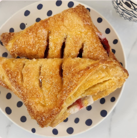 (G) Pañuelos de Milhoja de Blueberry